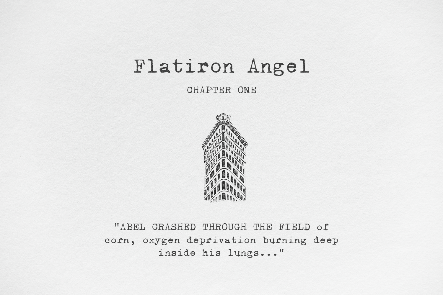 Flatiron-Angel-Chapter-One-By-Joe-Shields