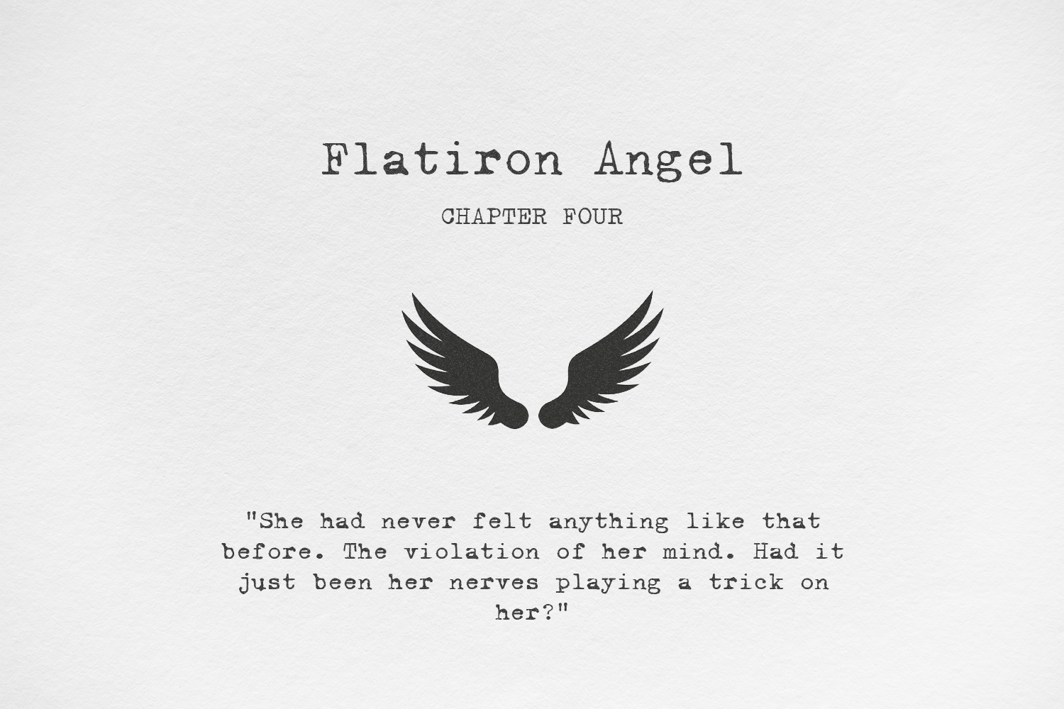 Flatiron-Angel-Chapter-Four-By-Joe-Shields